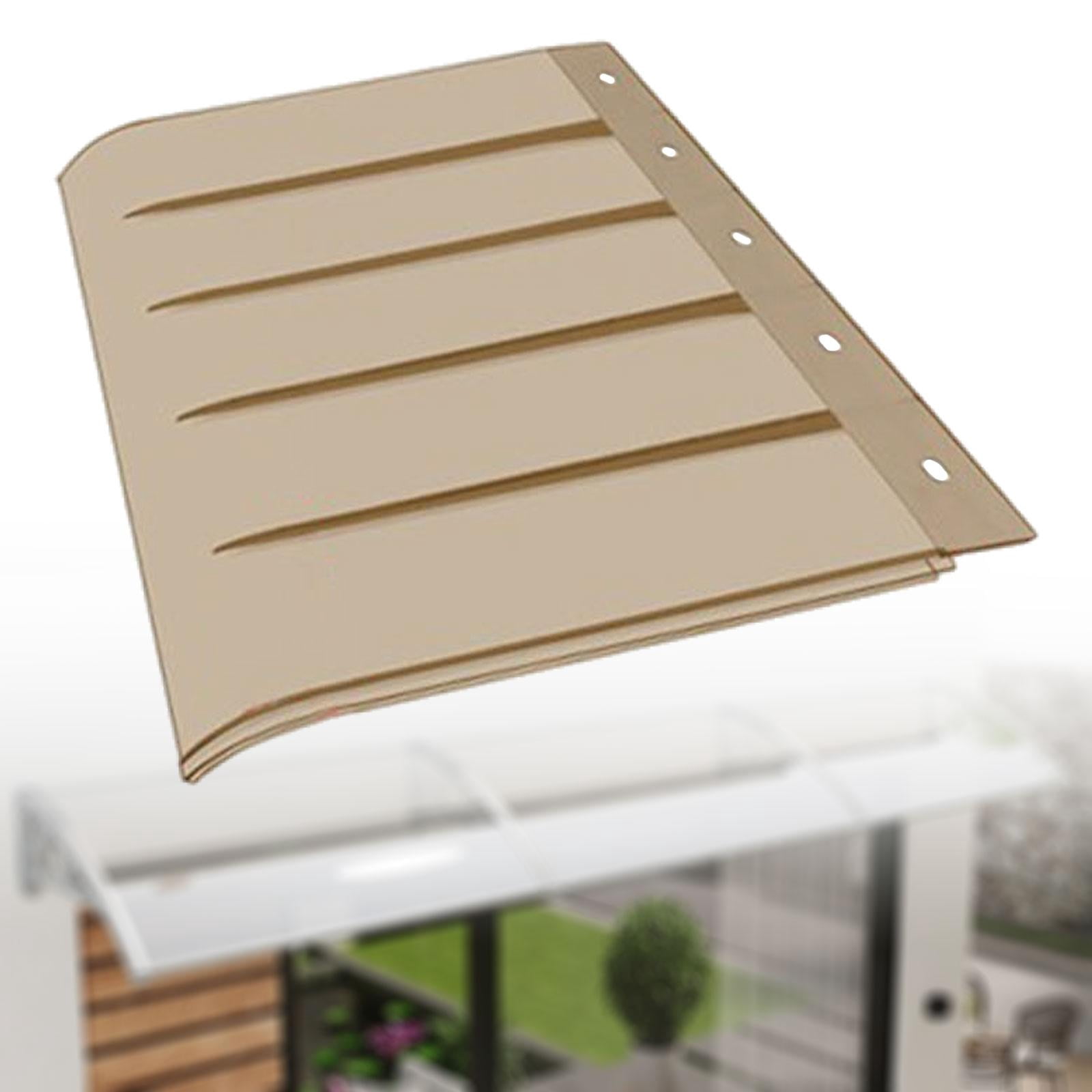 jicheng Window Awning Door Canopy Exterior Rain Shelter Cover for Front Door Outdoor 40x40cm