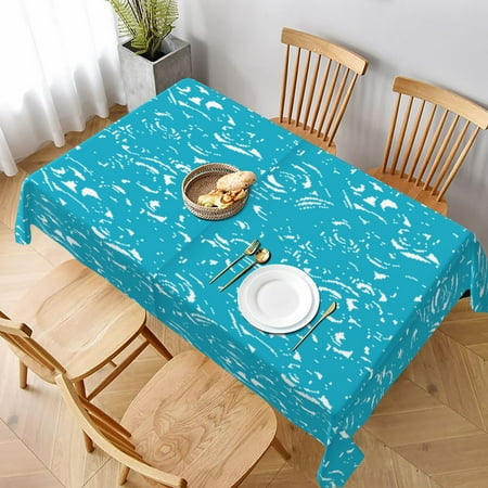 

Tablecloth Seamless Pattern Background Table Cloth For Rectangle Tables Waterproof Resistant Picnic Table Covers For Kitchen Dining/Party(60x90in)