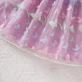 thumbnail image 4 of KPOPLK Girls Spaghetti Strap Dress Toddler Summer Dresses for 12M-6 Years Kids Beach Casual Sundresses with Pockets(5 Years,Purple), 4 of 6
