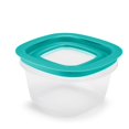 thumbnail image 3 of Rubbermaid Flex and Seal Set of 21 Variety Food Storage Containers, Teal Lids, 3 of 7