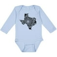 thumbnail image 3 of Inktastic Texas Silhouette Mandala Boys or Girls Long Sleeve Baby Bodysuit, 3 of 5