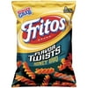 Frito Lay Fritos Flavor Twists Corn Snacks, 4 oz