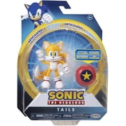 Sonic 4 Inch Figure Modern Tails W/star Spring