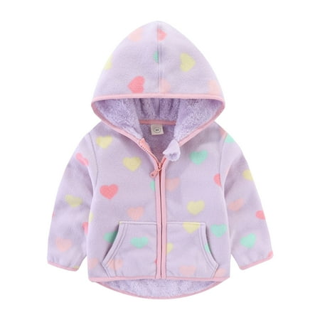 

Sales Honeeladyy Fall Winter Kids Baby Girls Boys Warm Long Sleeve Cartoon Winter Fleece Jackets Sweatshirt Hooded Coats Back to School