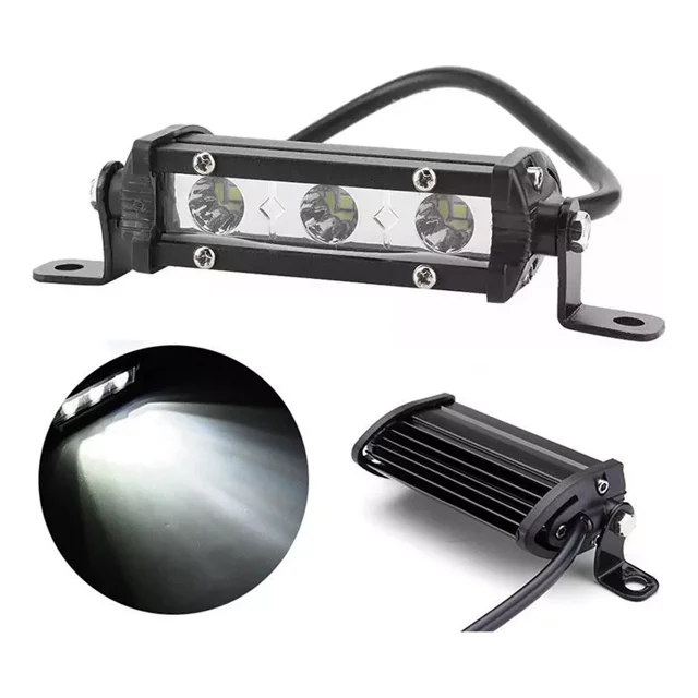 Par Focos Led Auxiliares Faros De Led 3led Para Jeep/moto