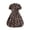Glisme228-Brown, variant on Glisme Fashion Girls Dresses Size 7-8 Y Kids Casual Leopard Print Dress Short Sleeve Shirt Dress For Summer And Outdoor Activities Brown Sundress For Girl