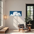 thumbnail image 5 of ZHONGYUTONG 3 Piece Clouds Canvas Wall Art Blue Sky White Clouds Pictures Nature Landscape Artwork Print Modern Poster for Living Room Decor Framed (11.00" x 14.00" x 3PCS), 5 of 5