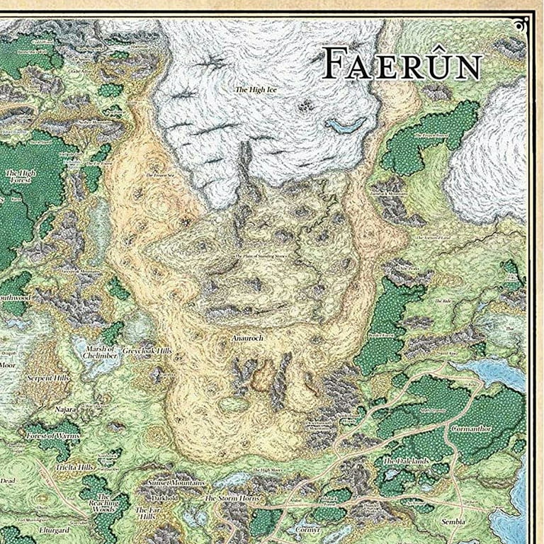 On X Political Map Of Faerûn! Higher, 55 OFF