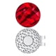 thumbnail image 4 of Clip para gorra de golf. Fácil de usar. Portátil. Elegante. Accesorios de golf de metal. Pelota. Rojo, 4 of 9