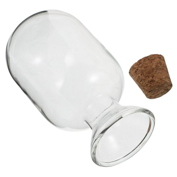 OULII Glass Match Mantel Decorative Holder for Home Use 1Pack