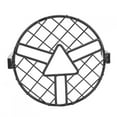 thumbnail image 2 of Accesorio de cubierta protectora de pantalla de faro redondo delantero de motocicleta negro Retro ANGGREK Otros, 2 of 8
