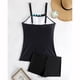 thumbnail image 4 of Traje de Baño de Mujer Más Tamaño de Impresión Bikini Traje de Baño Dividido, Poliéster Spandex para la Playa Del Verano Y la Piscina, 4 of 5