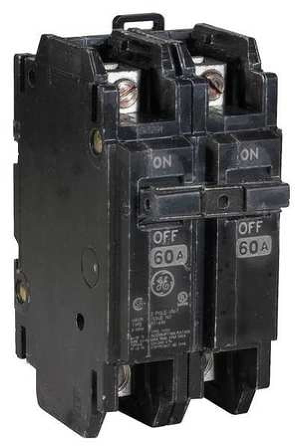 GE THQC2160WL 60 A Surface/DIN Rail Standard Miniature Circuit Breaker