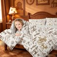 thumbnail image 4 of meiyoeat Western Cowboy Style 7-Piece King Bedding,Vintage Farmhouse King Bed In A Bag,Reversible, 4 of 7