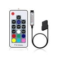 thumbnail image 3 of Control Remoto DC12V 4Pin Lámpara Computadora RGB LED Tira de luz Inalámbrico RF 17 Controlador de teclas Likrtyny Para estrenar, 3 of 5