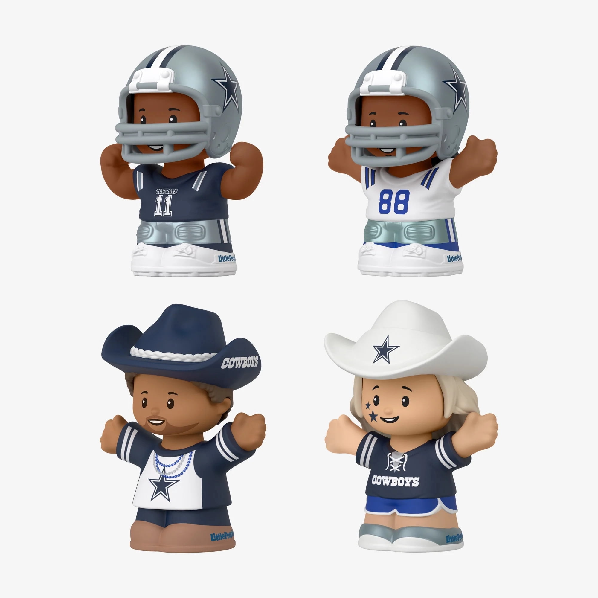 Fisher Price - Little People Collector x NFL Dallas Cowboys 4-Pack