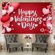 thumbnail image 4 of Colgando el día de San Valentín Bandera de jardín Decorativo Romántico de un lado Bandera de vacaciones Bandera para bodas Granja Césped Adornos A, 4 of 7