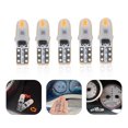 thumbnail image 2 of KAKOWELY 5pcs T5 LED Bulbs for Car Interior and Dashboard Lights for Instrument Panel Clock Light Car Interior Replacement Accessories,0.67X"X0.2"X0.2", 2 of 5