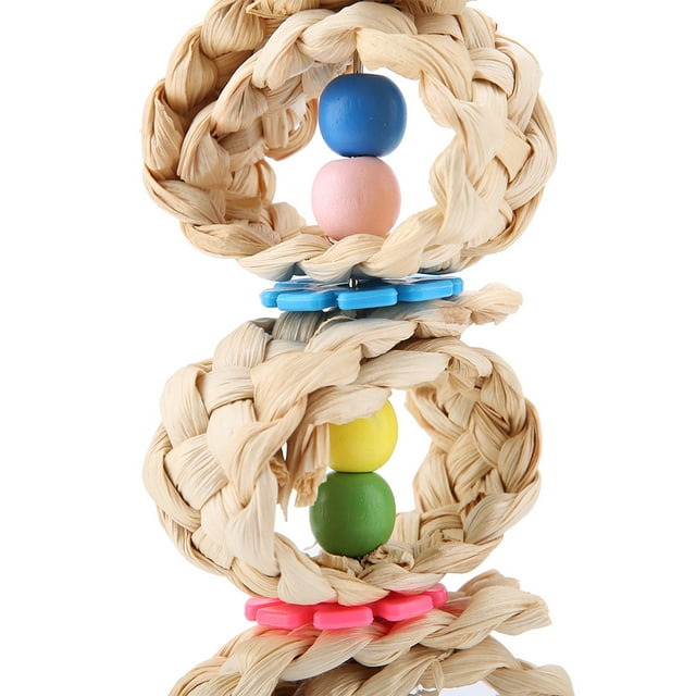 Juguetes Colgantes de Loro Práctico 20 x 6 cm Pet Juguete Juguetes para Loros, Juguete Para Mascotas de Juguete de Loro, Para Loros de Aves
