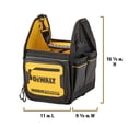 thumbnail image 2 of Sac à Outils DEWALT Fourre-Tout pour Électricien 11 Pouces Durable Résistant à l'Eau, 2 of 8