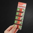 thumbnail image 3 of MANNYA 10x Alkaline Cell Coin Battery 1.5V AG5 LR754 SR754 193 393A 48LR for Watch Toys, 3 of 16