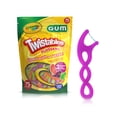 thumbnail image 1 of GUM Crayola Twistables Hilo dental para niños con fluoruro - Diseñado para manos pequeñas - Tres divertidos sabores de frutas - Selecciones de hilo dental para niños fáciles de usar para niños a parti, 1 of 9