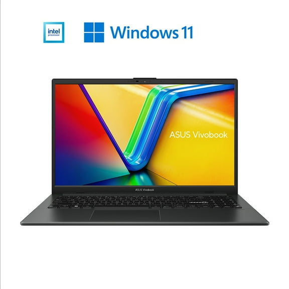 ASUS Vivobook Go 15 Ordinateur Portable, 15.6” Full HD, Intel® N100, 8GB DDR4, 256GB UFS Storage, E1504GA-WB01-CB