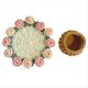 thumbnail image 1 of Posavasos con Ramo de Rosas, Mantel Individual de Flores de Ganchillo, Mantel de con Ramo Tejido A Mano, Adornos para el Hogar, Escritorio, Plantas en Maceta con Cesta C, 1 of 7