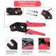 thumbnail image 3 of Amliber 709 piezas 43 kits de conectores de cables automotrices impermeables con engarzadora de cables de trinquete 1/2/3/4/5/6 pines conectores eléctricos automotrices con kit de herramientas de enga, 3 of 5