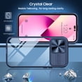 thumbnail image 2 of For Apple iPhone 14 Pro Case With Built In Screen Protector, Camera Lens Cover, Anti Yellow Clear 360 Degree Full-Body Protective Cover, 2 of 7