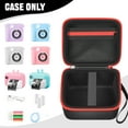 thumbnail image 2 of Kids Instant Print Camera Case for Dafotil for Careenoah for Aasonida , Toddler Digital Prints Paper Storage Bag-Black（Box Only), 2 of 8