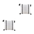thumbnail image 4 of Matsuzay Almohada de algodón para reposacabezas para viajes largos Almohada de baño cómoda y de apoyo para el hogar Lujoso diseño moderno CR-634 45*45cm 2piezas, 4 of 6