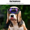 thumbnail image 3 of Lunettes de Protection pour Animaux, Lunettes de Soleil Confortables avec Sangles Élastiques Réglables Durables pour Course Lentilles Rouges, Lentilles Grises, Lentilles Bleues, Lentilles Transparentes, Lentilles Argentées, 3 of 7