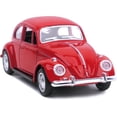 thumbnail image 1 of Clásico 1967 Volkswagen Vw Beetle Bug Vintage 1/32 Escala Diecast Metal Pull Back Action Drives Coche Adelante Modelo de Coche Juguete para Regalo/Niños (Rojo), 1 of 3