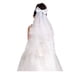 thumbnail image 4 of Minnieouse Niños Niñas Velos Diadema Para Primera Comunión Nupcial Rhinestone Horquilla Malla Blanca Niños Niñas Boda Fiesta Tocado Accesorio para el cabello, 4 of 6