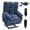 Royal Blue, variant on Resenkos Oversized Dual Motor Power Lift Recliner, 25" Wide Seat, Massage & Heat, 350lb Capacity, Chenille, Gray