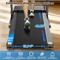 thumbnail image 4 of 3HP Treadmill with Incline and Handles, Portable Foldable Heavy Duty Treadmill for Home, 300-350 lbs Capacity, 7.5 MPH, 71 Programs, Free App Workouts, Walking, Jogging, Running Machine, 4 of 13