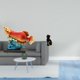 thumbnail image 2 of Estatua de Arowana, Figura de gato, Estatua de gato, Figura decorativa de resina, Escultura de animal, Adorno moderno, Adecuado para decoració, 2 of 8