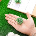 thumbnail image 5 of 2 Piezas 1:12 Plantas de Casa de Muñecas en Miniatura Planta de Bonsái en Miniatura Casa de Muñecas Árbol de Navidad Mini Casa de Muñecas en Maceta Modelo de Maceta Colgante 2.5*6.5cm Verde, 5 of 5