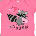 thumbnail image 4 of Inktastic Stealin' Your Heart Cute Raccoon Boys or Girls Baby Bodysuit, 4 of 5