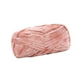 thumbnail image 2 of GUOOL Chunky Wool Yarn Hand Knitting Crocheting Arm Knit Yarn Jumbo Tubular Yarn Hand Knit Yarn for Tapestry Sweaters Craft Sweater Soft Pink, 2 of 9