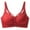 Red, variant on Aofany Bras for Women Bra for Senior Front Closure Breathable Everyday Bra for Seniors Wirefree Push Up Bras for Older Women Bralettes for Women, 34B/C-46B/C