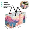 thumbnail image 2 of Alpaca Foldable Reusable Oxford Cloth Laundry Basket - Large Capacity Shopping Basket, Laundry Bag, Toy Basket, 2 of 7