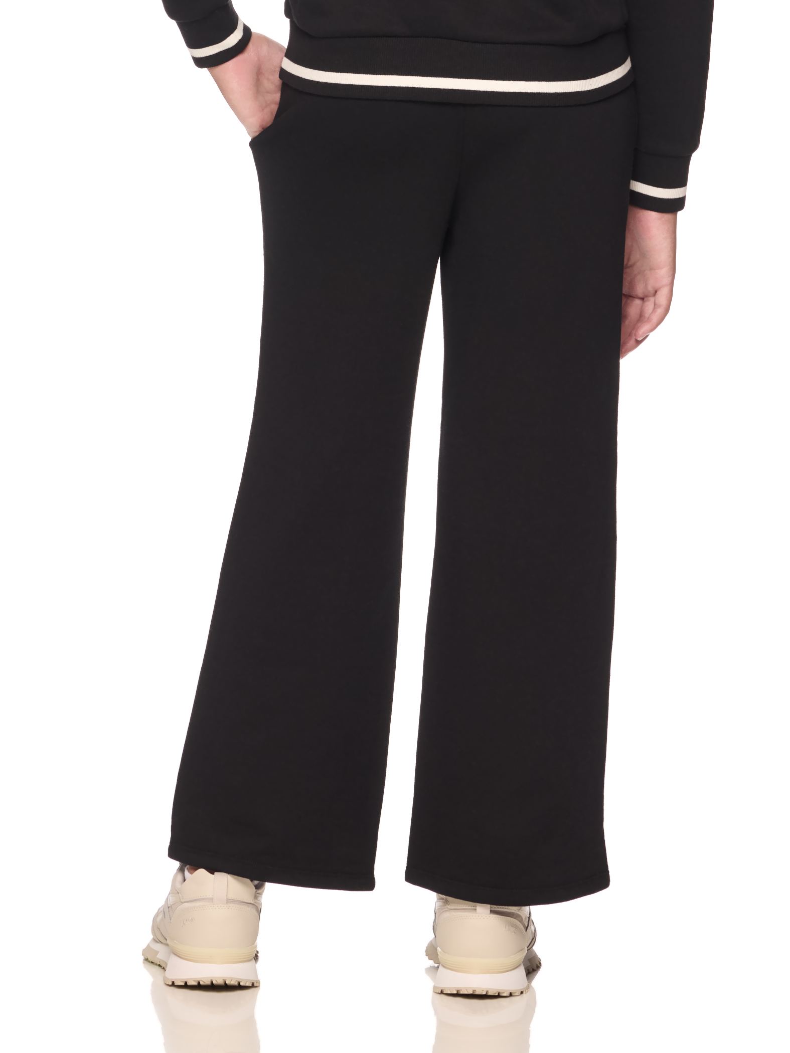 Reebok Girl’s Athletic Varsity Wide Leg Sweatpants, Sizes 4 – 18