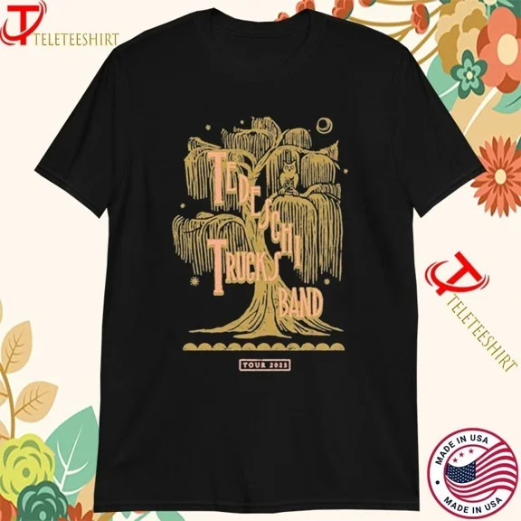 RARE Tedeschi Trucks Band Willow Tree Tour 2025 T-shirt Black Unisex S-5XL HRN701