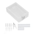 thumbnail image 2 of Thermostat Lock Box with 2 Keys Universal Clear Acrylic Plastic Cover Large Guard, 2 of 5