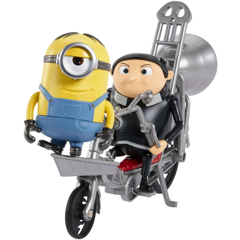 Minions Movie Moments Pedal Power Gru Toy for Ages 4 Years and Up