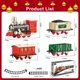 thumbnail image 4 of Set de tren navideño eléctrico XINGYING con luces y sonidos, 4 of 7