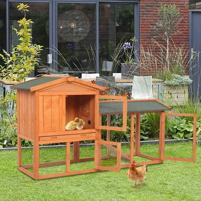 Wooden rabbit best sale chicken coops