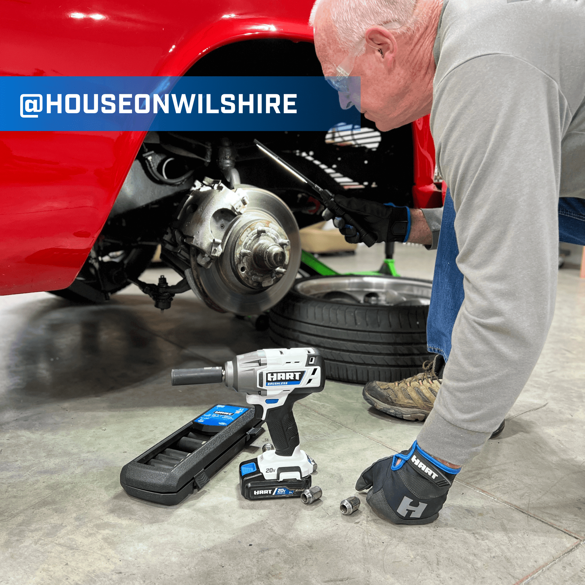 HART 20 Volt Cordless 1 2 inch Brushless Impact Wrench Battery Not Included Walmart